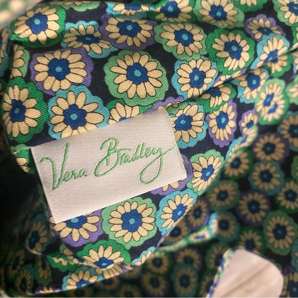 Vera Bradley 2009 Holiday Blue Rhapsody Tote - Picture 5 of 7